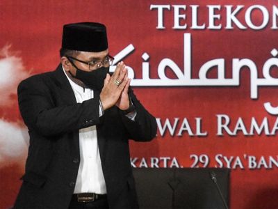 Menag Umumkan 1 Ramadan 1443 H Jatuh Pada 3 April 2022