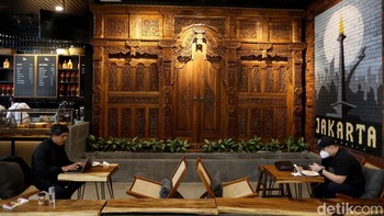 Grapari Telkomsel kali ini berkolaborasi dengan coffee shop the acre yang ada di menteng dengan nama “the a cafe”.