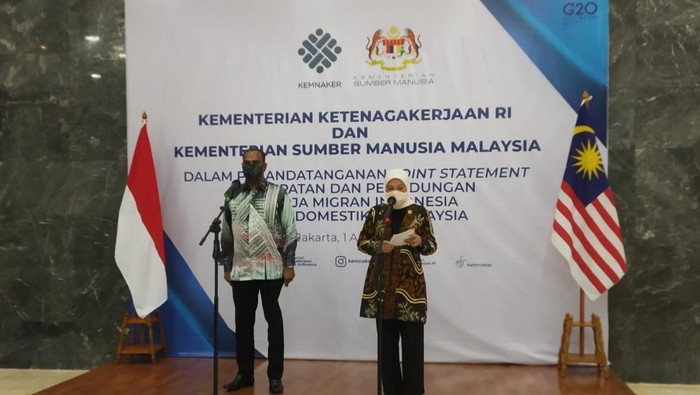 RI dan Malaysia Teken MoU soal TKI
