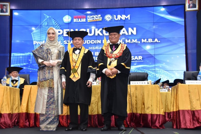 Syarief Hasan Jadi Guru Besar UNM