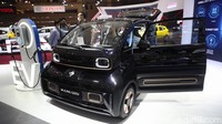 Wuling juga turut menampilkan platform GSEV sebagai bentuk kesiapan Wuling dalam keikutsertaan di era mobil listrik di Indonesia.  