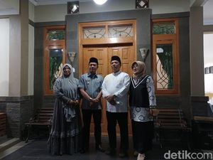 Dadang-Sahrul Gunawan Temui Mantan Bupati Bandung, Bahas Apa?
