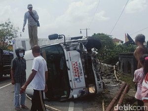 Kecelakaan Karambol 4 Mobil di Jalan Jogja-Solo, Ini Kesaksian Kernet