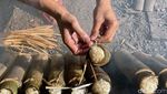 Manis dan Gurih Bisnis Lemang Jelang Ramadan