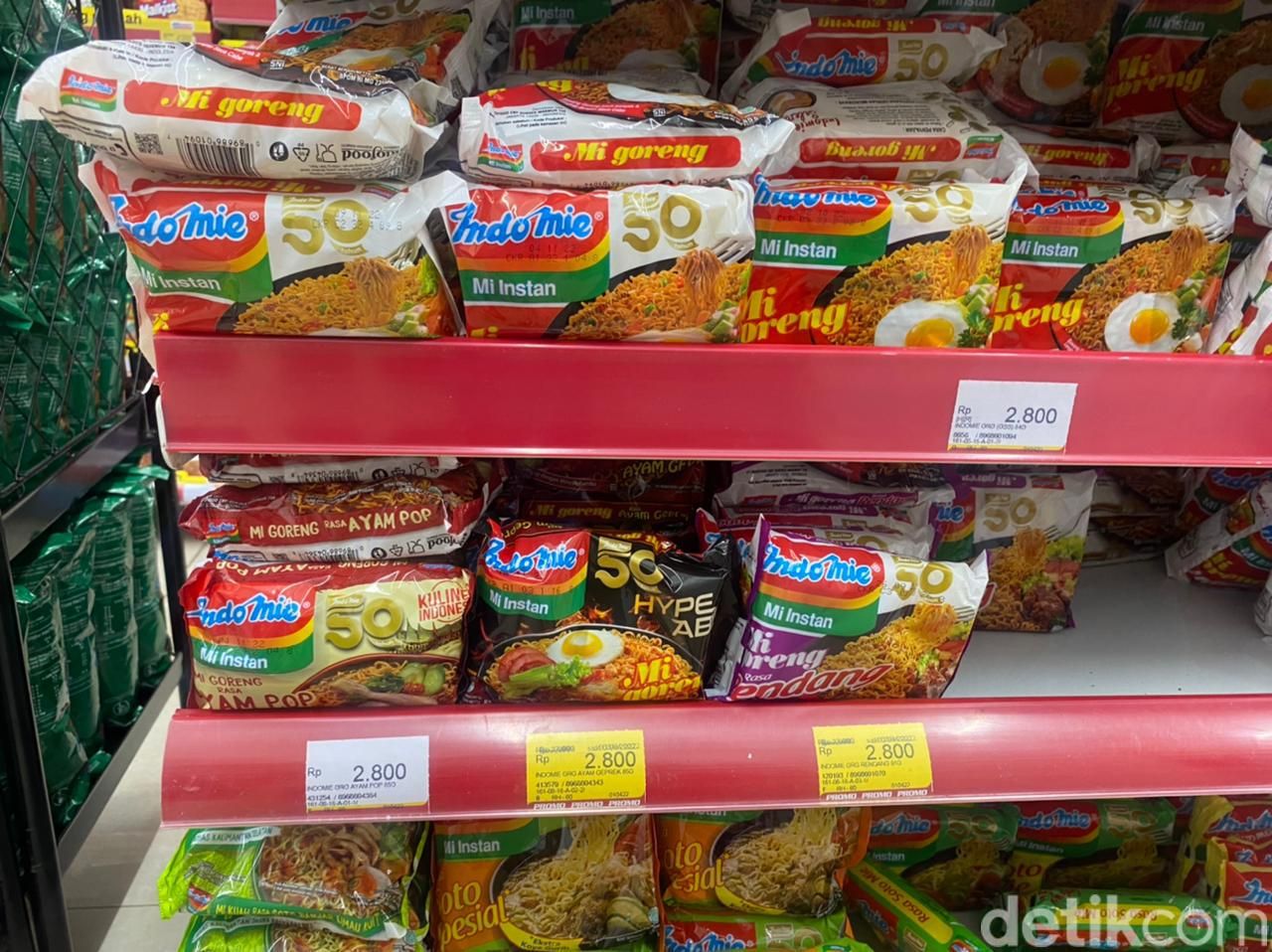 Mie Instan Naik Imbas PPN 11%