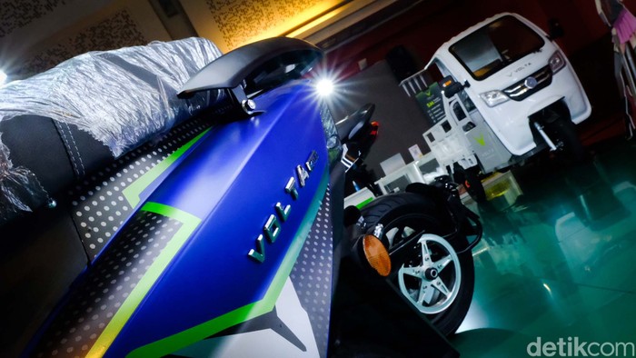 Volta Virgo jadi motor listrik terbaru yang meluncur di Indonesia International Motor Show (IIMS) 2022. Motor listrik ini merupakan rakitan pabrik asal Semarang, Jawa Tengah.
