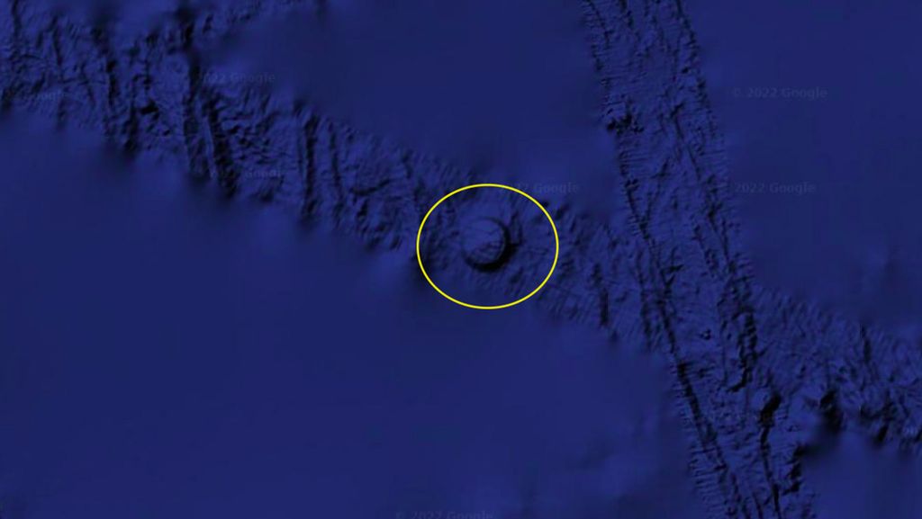 Lingkaran Aneh di Bawah Laut Tertangkap Google Earth, Alien?