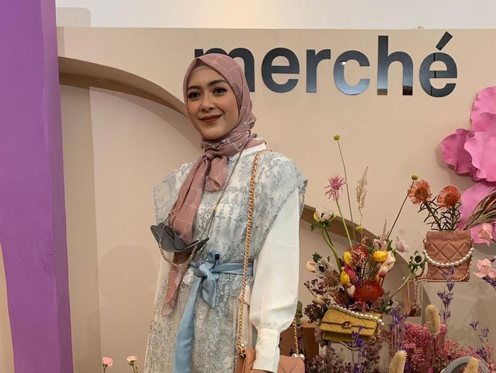 Richa Novisha saat ditemui di salah satu kawasan di Jakarta.