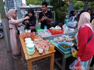Meriahnya Bazar Ramadan di Cijulang Pangandaran