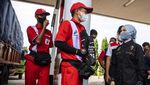 Dirut Pertamina Sidak SPBU di Palembang