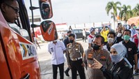 Nicke sidak dengan didampingi Kapolda Sumatera Selatan Irjen Pol Toni Harmanto.