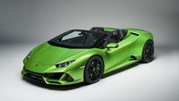 Lamborghini Huracan Evo Spyder dibekali mesin V10 yang mampu menghasilkan tenaga 640 daya kuda. Foto: Lamborghini