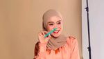 Ini Gaya Hijab Lesti Kejora yang Disorot saat Pemotretan