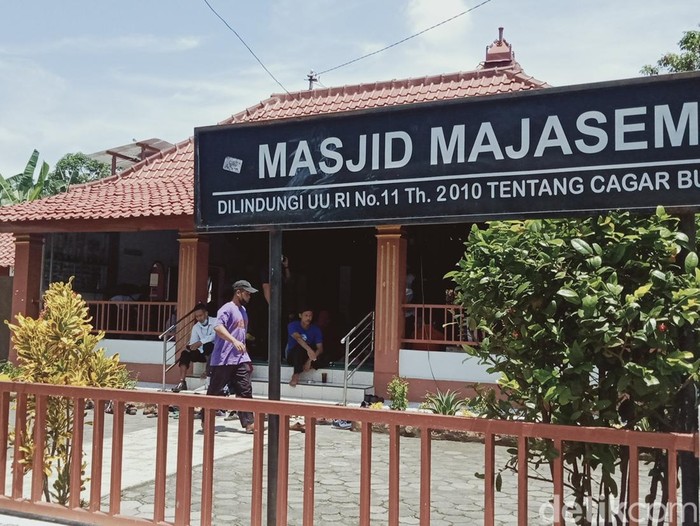 Masjid Majasem yang merupakan salah satu cagar budaya di Klaten.