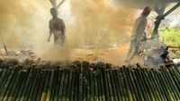 Lemang yang terbuat dari beras ketan dan rempah santan kelapa tersebut menjadi salah satu menu khas paling digemari warga saat berbuka puasa.