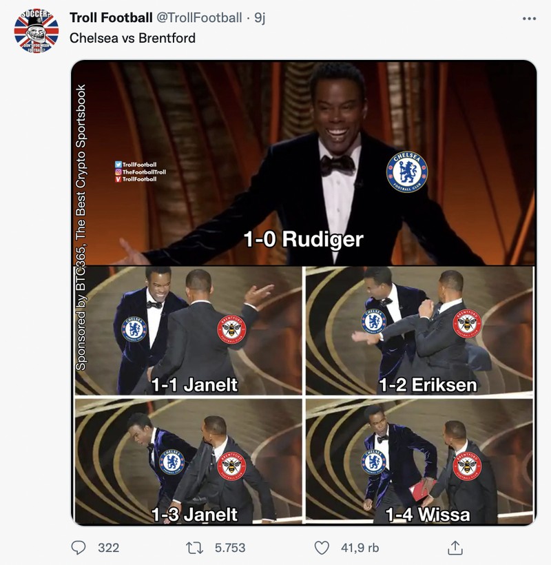 Meme Chelsea dan MU