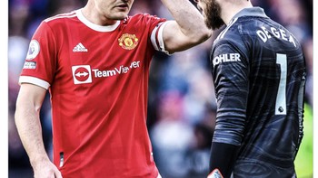 MU gagal menang usai ditahan imbang Leicester City 1-1 di Old Trafford. Hal ini melanjutkan tren buruk yang terus menghantui performa Setan Merah sebelumnya. Foto: Twitter