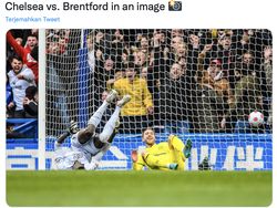 Meme Chelsea Kena Bantai Brentford, MU Kegocek Lagi