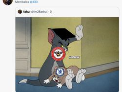 Meme Chelsea Kena Bantai Brentford, MU Kegocek Lagi