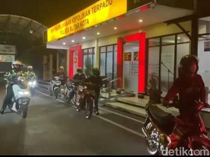 Motor Plat Merah Malang Terjaring Razia Balap Liar di Kota Blitar