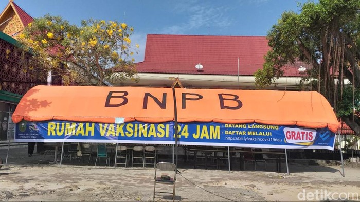 Rumah vaksin 24 jam di Riau