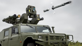 Dipandu laser, Starstreak dapat mengincar sasaran dengan presisi dan susah diantisipasi. Senjata ini didesain untuk pertahanan udara jarak dekat.  Foto: Thales