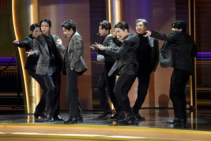 BTS performs 