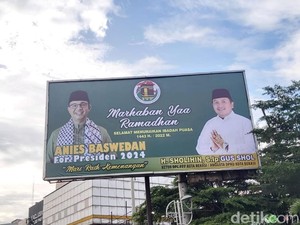 Baliho Anies For Presiden 2024 Mejeng di Bekasi, Seberapa Kuat Anies?
