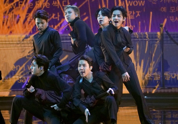 BTS performs 