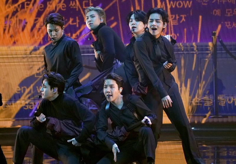BTS performs 