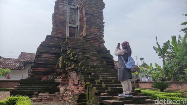 Penampakan Candi Sumur di Desa Candi Pari, Kecamatan Porong, Kabupaten Sidoarjo
