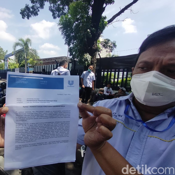 demo buruh unilever