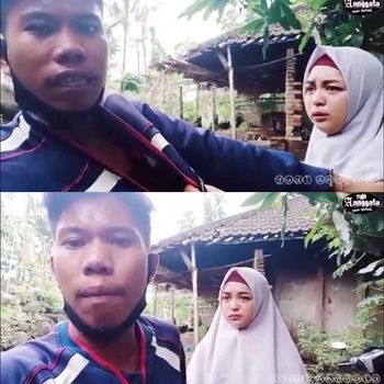 Foto pasangan Yudi Anggata dan Helmi Sumiati.