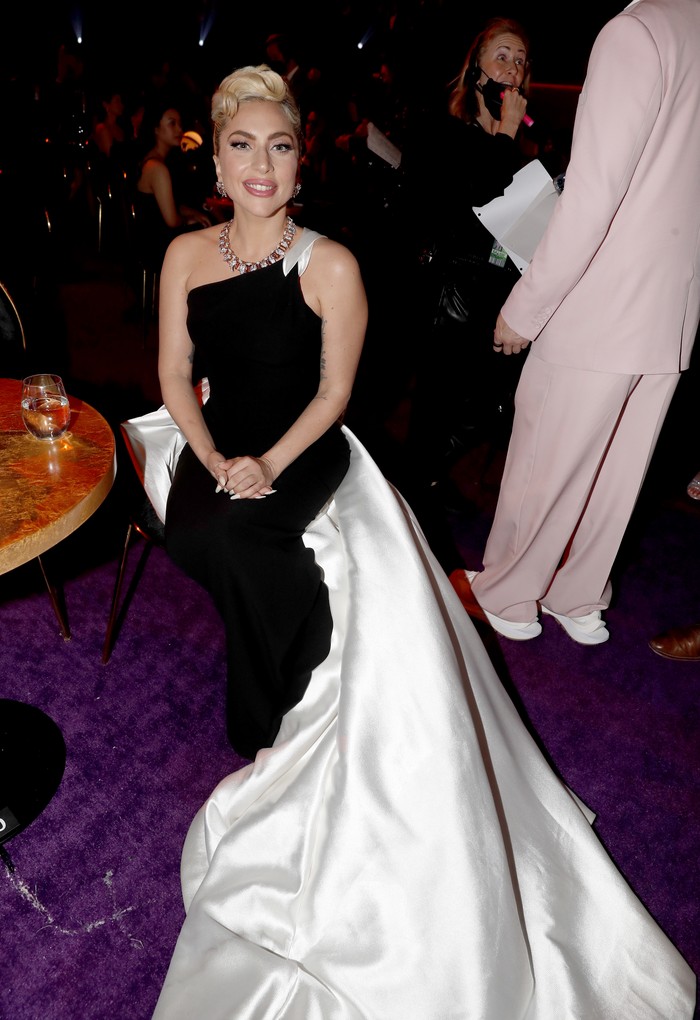 LAS VEGAS, NEVADA - APRIL 03: Lady Gaga attends the 64th Annual GRAMMY Awards at MGM Grand Garden Arena on April 03, 2022 in Las Vegas, Nevada. (Photo by Johnny Nunez/Getty Images for The Recording Academy)