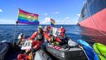 Greenpeace Cegat Kapal Pertamina yang Angkut Minyak Rusia