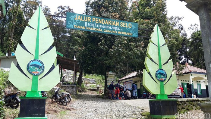 Jalur pendakian Gunung Merbabu via Selo, Boyolali, beberapa waktu lalu.