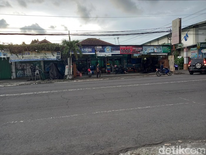 Lokasi klitih di Gedongkuning, Jogja yang menewaskan seorang pelajar SMA anak anggota DPRD Kebumen, Senin (4/4/2022).