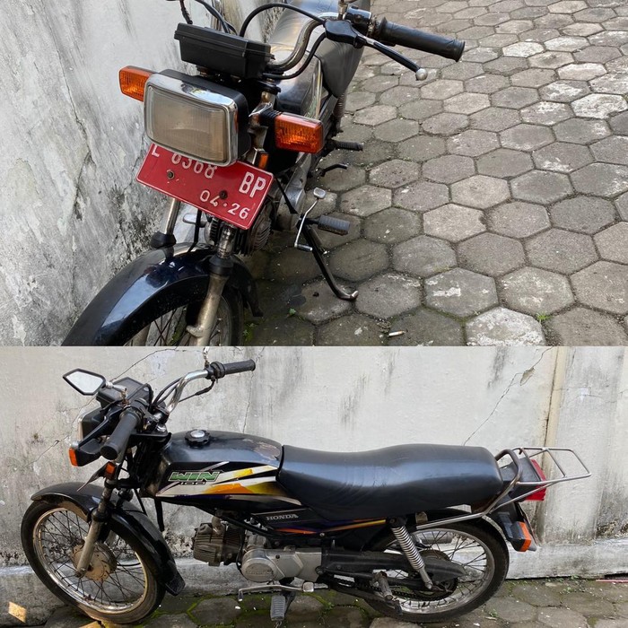 Polisi meringkus dua maling motor di Surabaya. Mereka sudah mencuri beberapa motor di Kota Pahlawan.