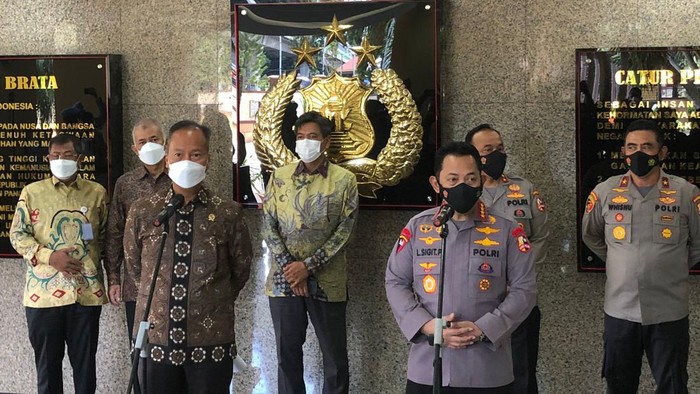 Menperin dan Kapolri (Azhar-detikcom)