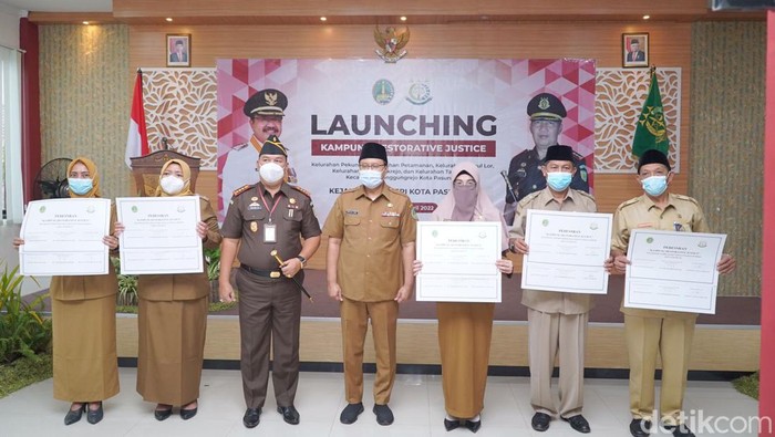 Peluncuran kampung Restorative Justice