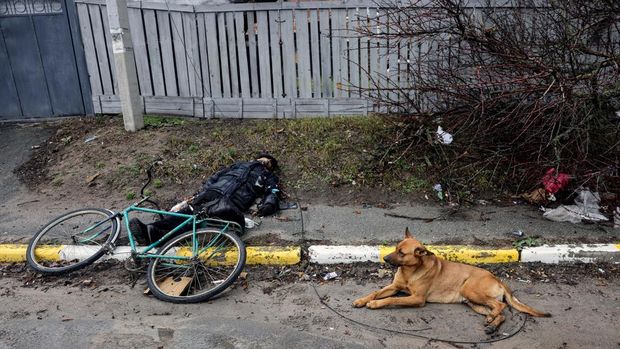 Pembunuhan massal di Bucha, Ukraina (REUTERS/STRINGER)
