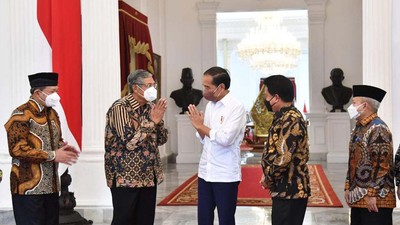 Presiden Jokowi Terima Pansel BPKH