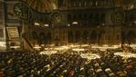 Saat Hagia Sophia Kembali Gelar Salat Tarawih Setelah 88 Tahun