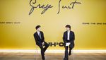 Suho Gagah dengan Setelan Jas di Perilisan Grey Suit