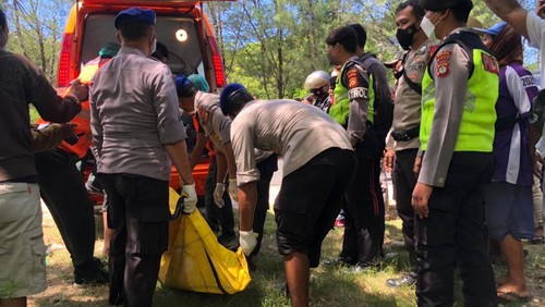WN Inggris ditemukan tewas di sungai Bali. (Dok. Polsek Denpasar Selatan)