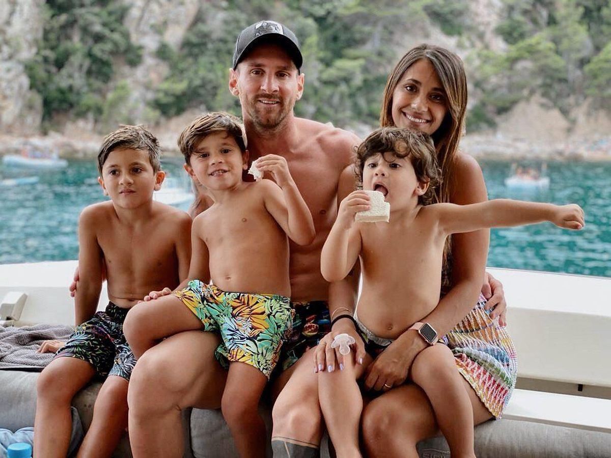 Messi Main Bola Lawan Anak anaknya Sang Istri Marah