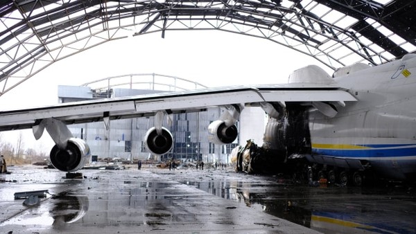 Segera setelah laporan kerusakannya, pihak berwenang Ukraina berjanji untuk membangun kembali pesawat itu. Mereka mengatakan bahwa Rusia akan menanggung biaya rekonstruksi sebesar USD 3 miliar. Segera setelah laporan kerusakannya, pihak berwenang Ukraina berjanji untuk membangun kembali pesawat itu. Mereka mengatakan bahwa Rusia akan menanggung biaya rekonstruksi sebesar USD 3 miliar.