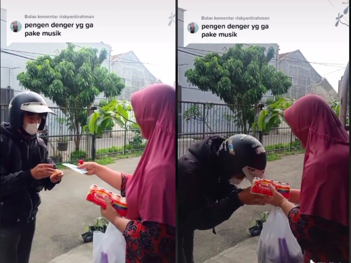 Berbuat baik kepada driver ojol