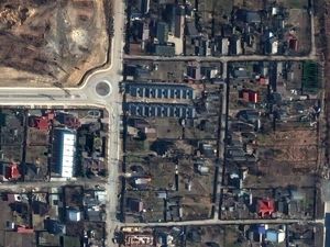 Berkelit Soal Mayat Bergelimpangan Bikin Rusia Diskakmat Citra Satelit