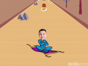 Cara Pakai Efek Game RANSmadan Run dan AmrRamadan di Instagram